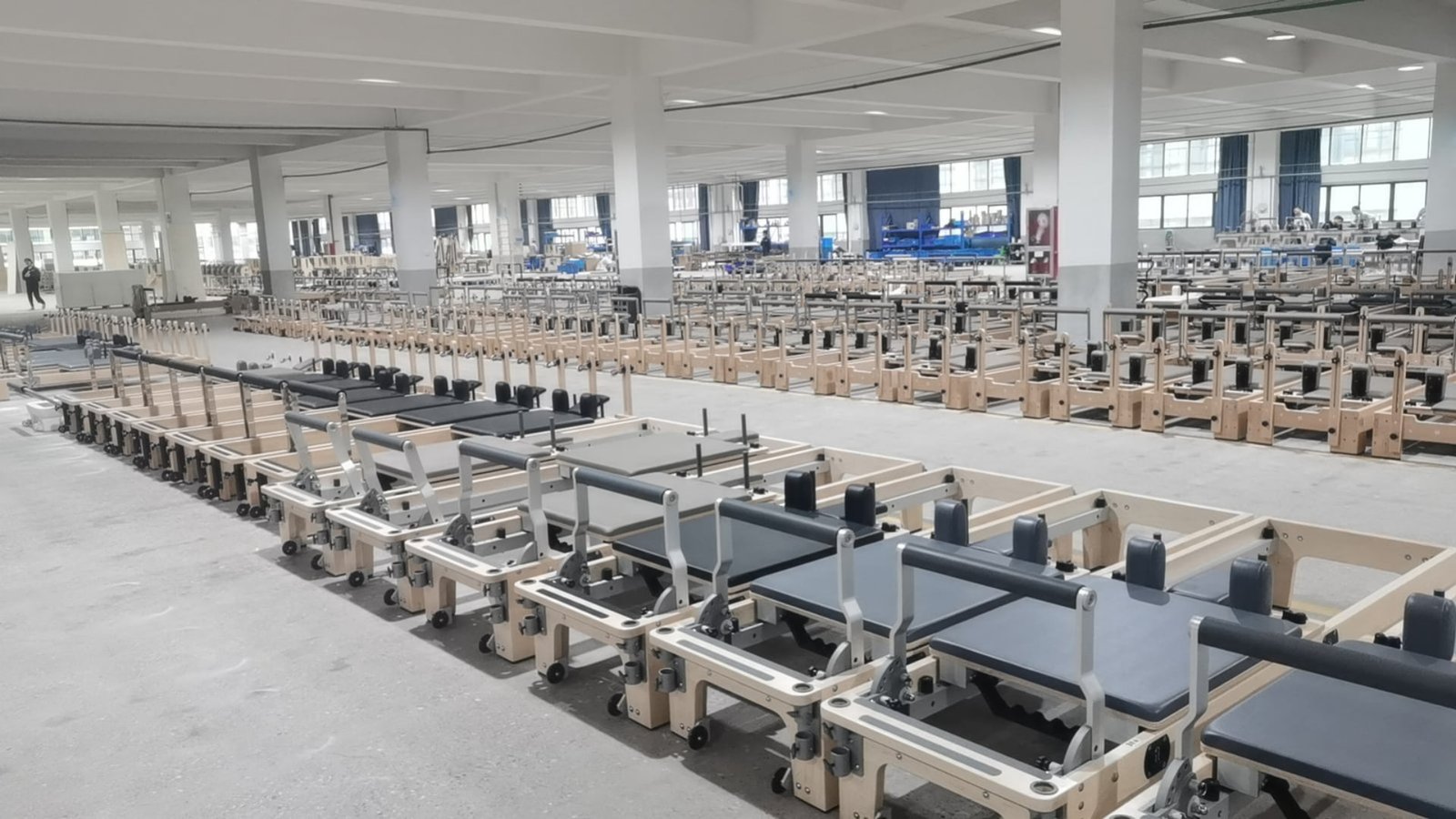 Professional Pilates Reformer manufactured at VTreformer factory