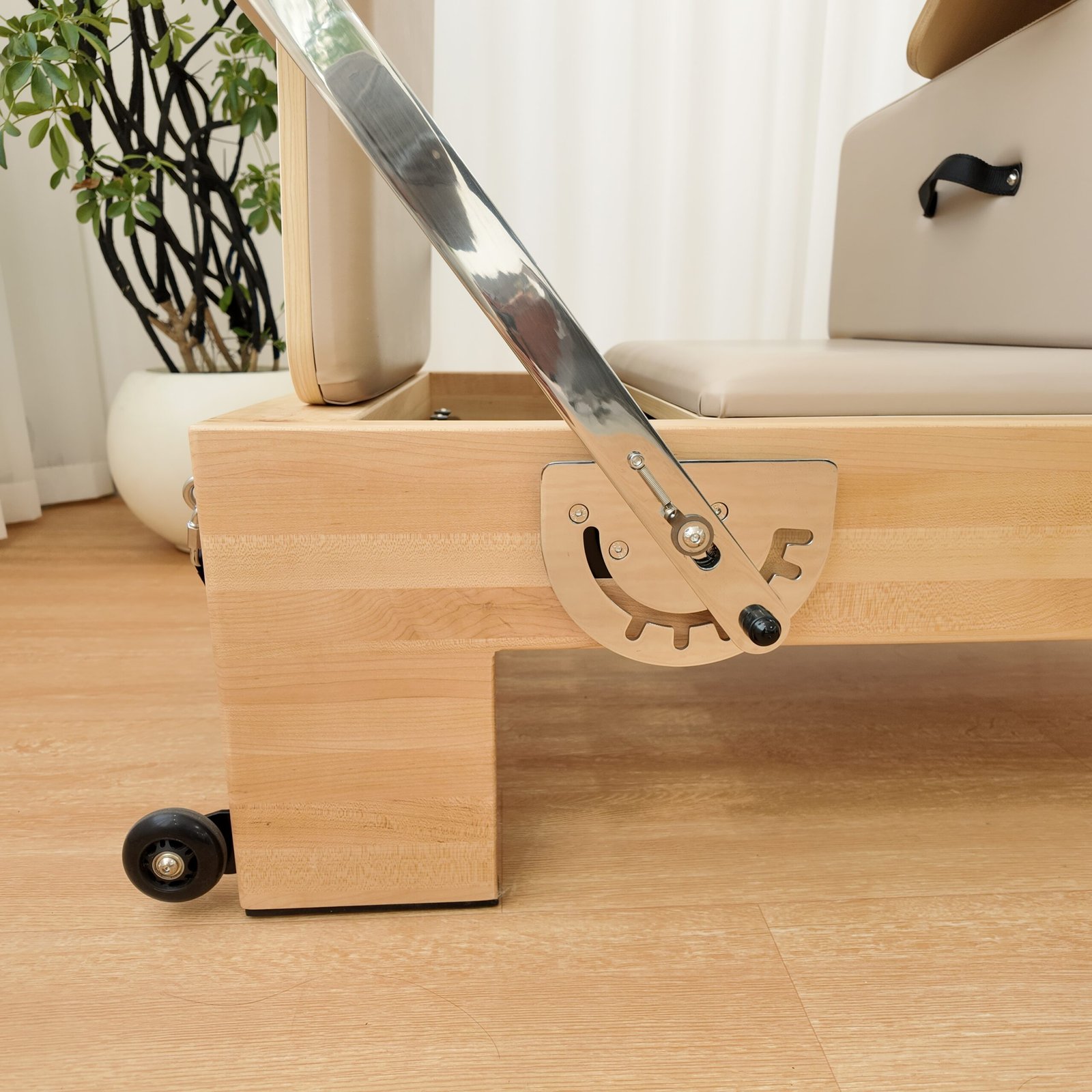 Premium Spliced Maple Wood Pilates Reformer