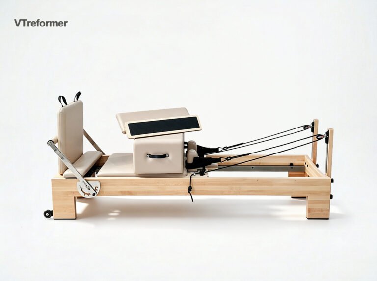 Premium Spliced Maple Wood Pilates Reformer