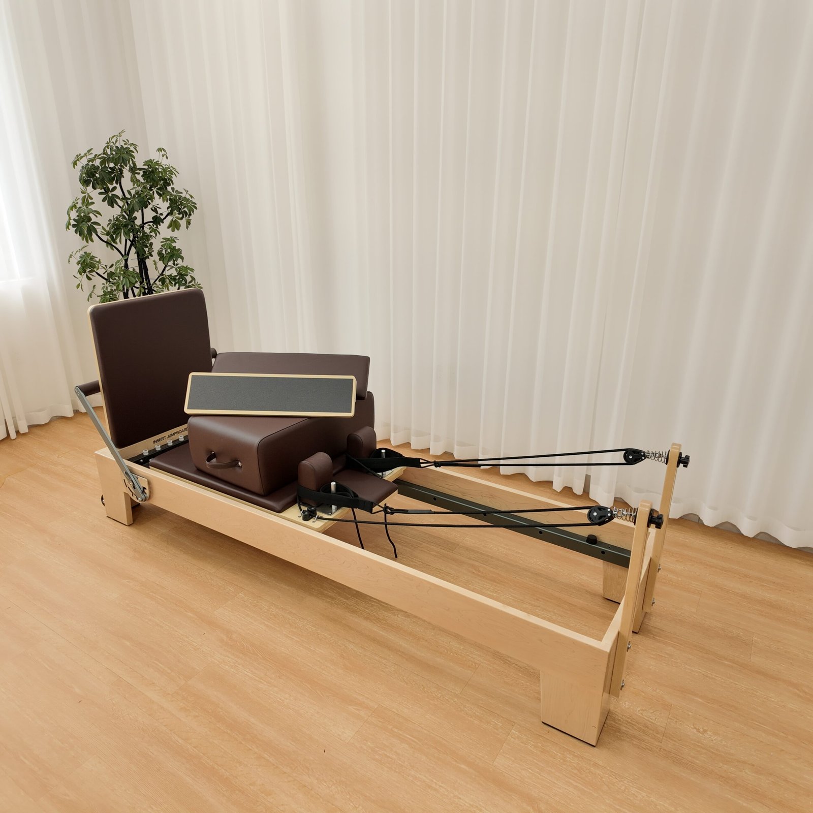 Solid Maple Wood Pilates Reformer