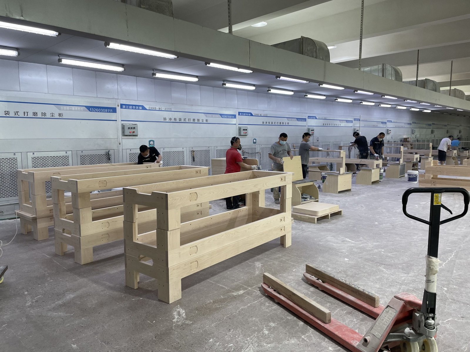 VTreformer production preparation for Australian wholesale fitness equipment buyer