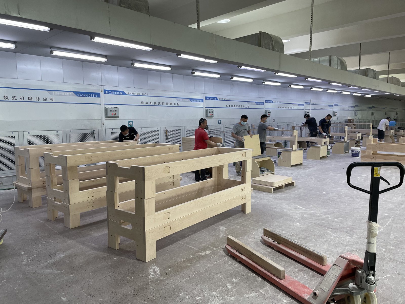 VTreformer production preparation for Australian wholesale fitness equipment buyer