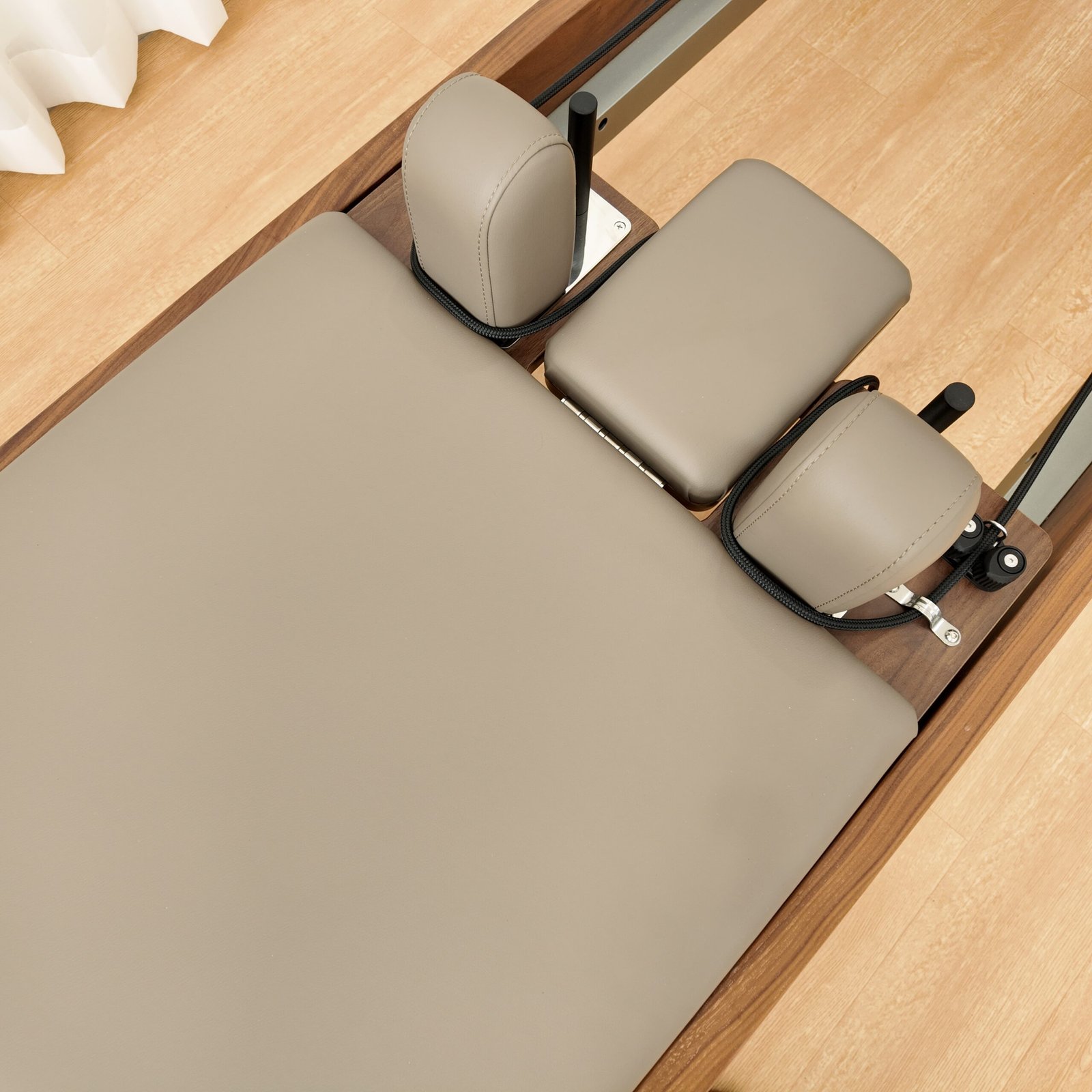 Premium Walnut Wood Core Pilates Reformer for Commercial Studios