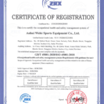 ISO45001 Certificate